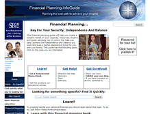 Tablet Screenshot of financialplanninginfoguide.com